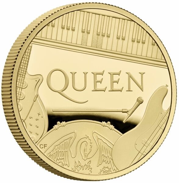 ミュージックレジェンズ クイーン 1オンス金貨 100ポンド