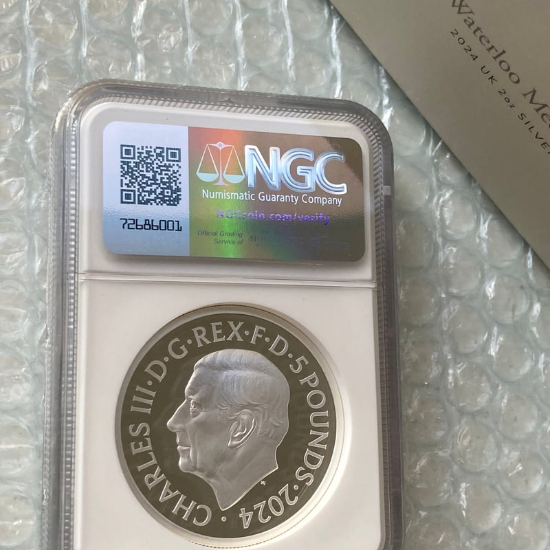 発行即日鑑定・NGC鑑定PF70FDI ロイヤルミント ピストルッチ 発行即日鑑定・NGC鑑定PF70FDI ロイヤルミント ピストルッチ