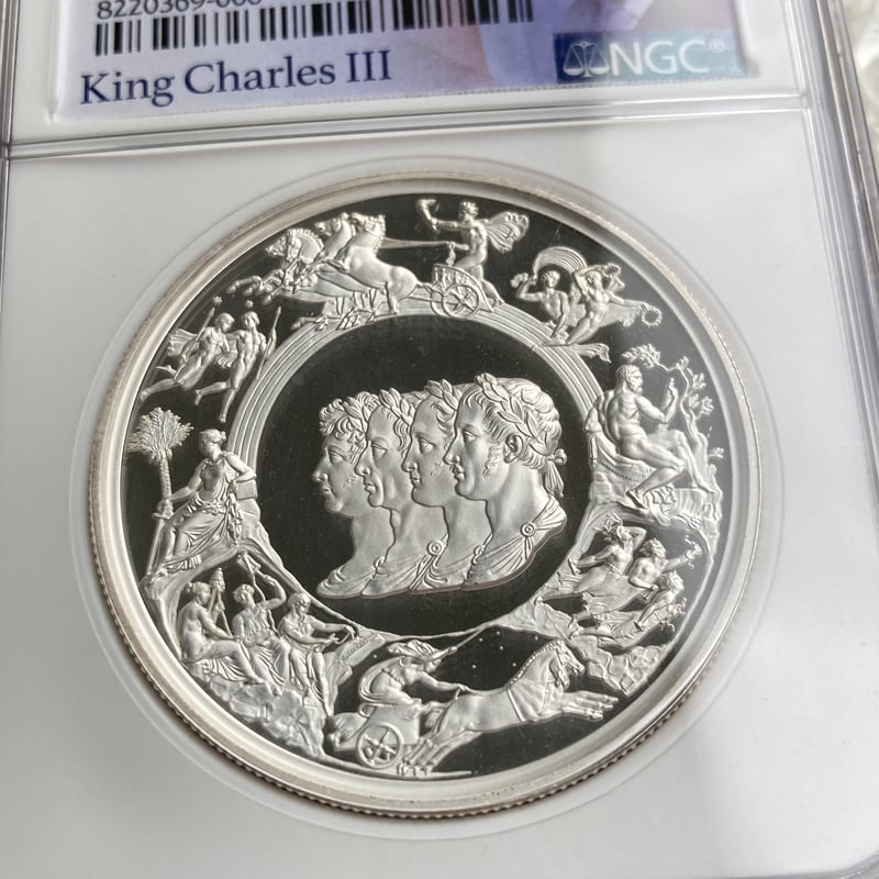 NGC鑑定PF69+FR ロイヤルミント ピストルッチ 2024年 ワーテルロー