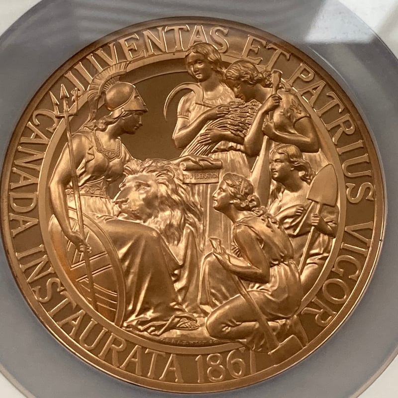 世界最高鑑定】NGC鑑定PF69RD カナダのウナとライオン 銅メダル