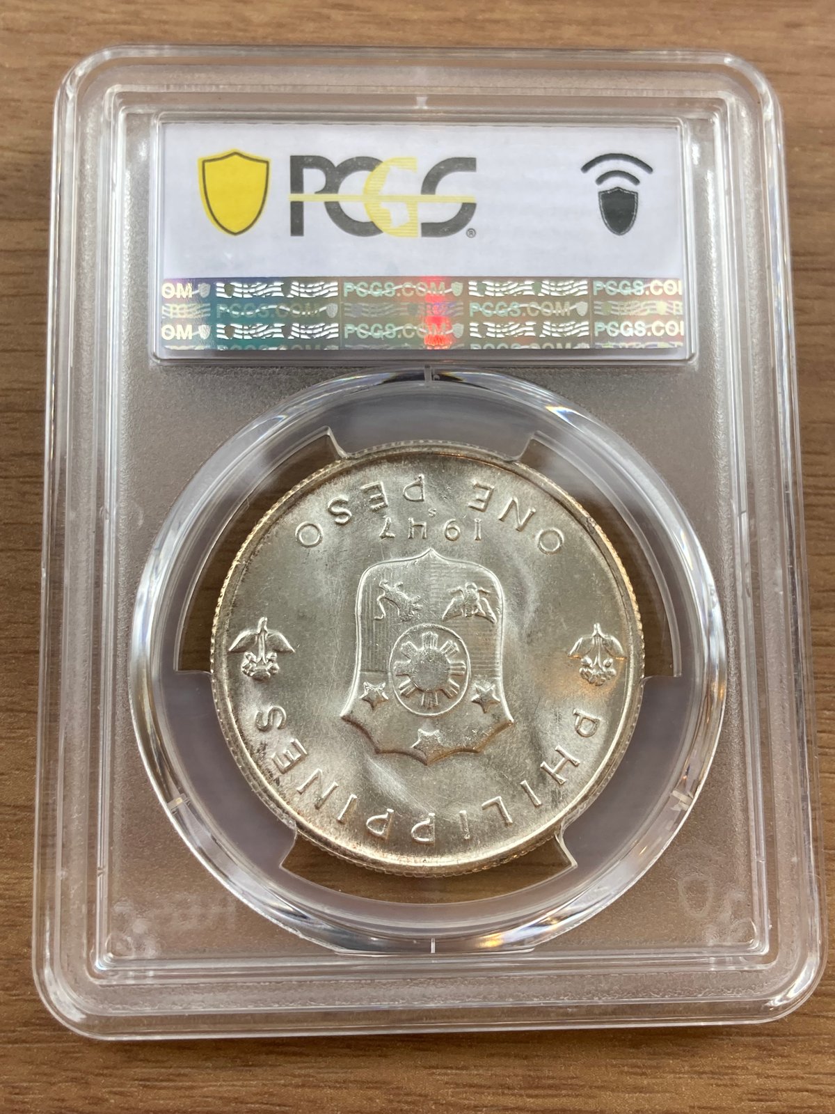 トーン有‼︎ PCGS鑑定MS65 1947年 アメリカ米国領フィリピン トーン有‼︎ PCGS鑑定MS65 1947年 アメリカ米国領フィリピン