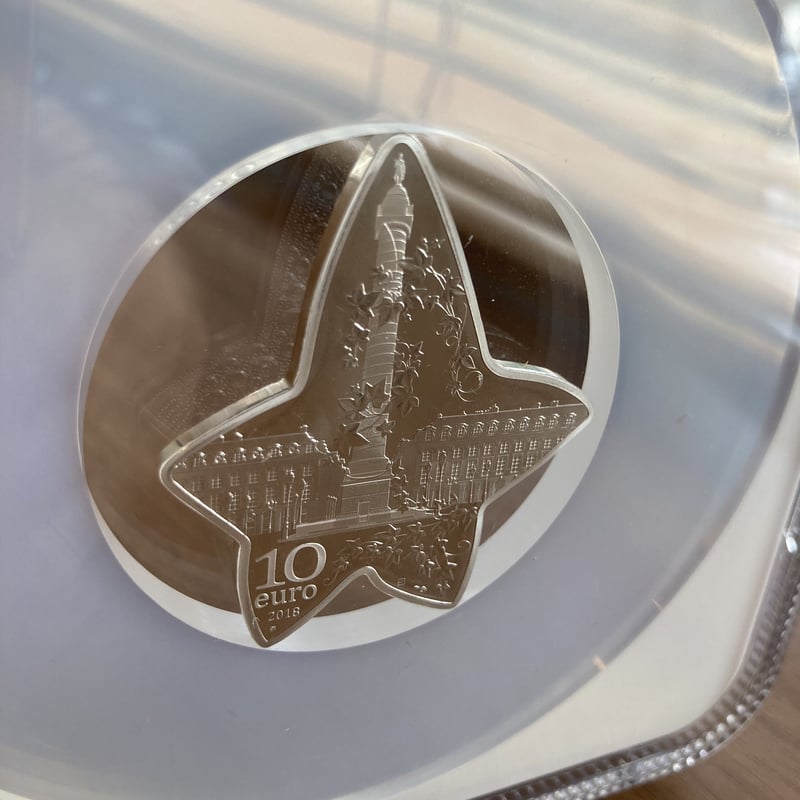 NGC70鑑定】BOUCHERON公式 フランス造幣局 × ブシュロン 2018年 10ユー