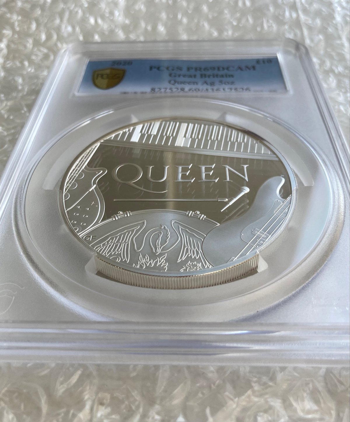 世界に1枚！Queen 5ポンド ファーストストライク 世界に1枚！Queen 5