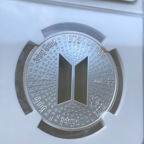BTSデビュー10周年記念 防弾少年団 2023年 韓国造幣局 銀メダル シルバーメダル コイン バンタン アーミー グッズ ARMY