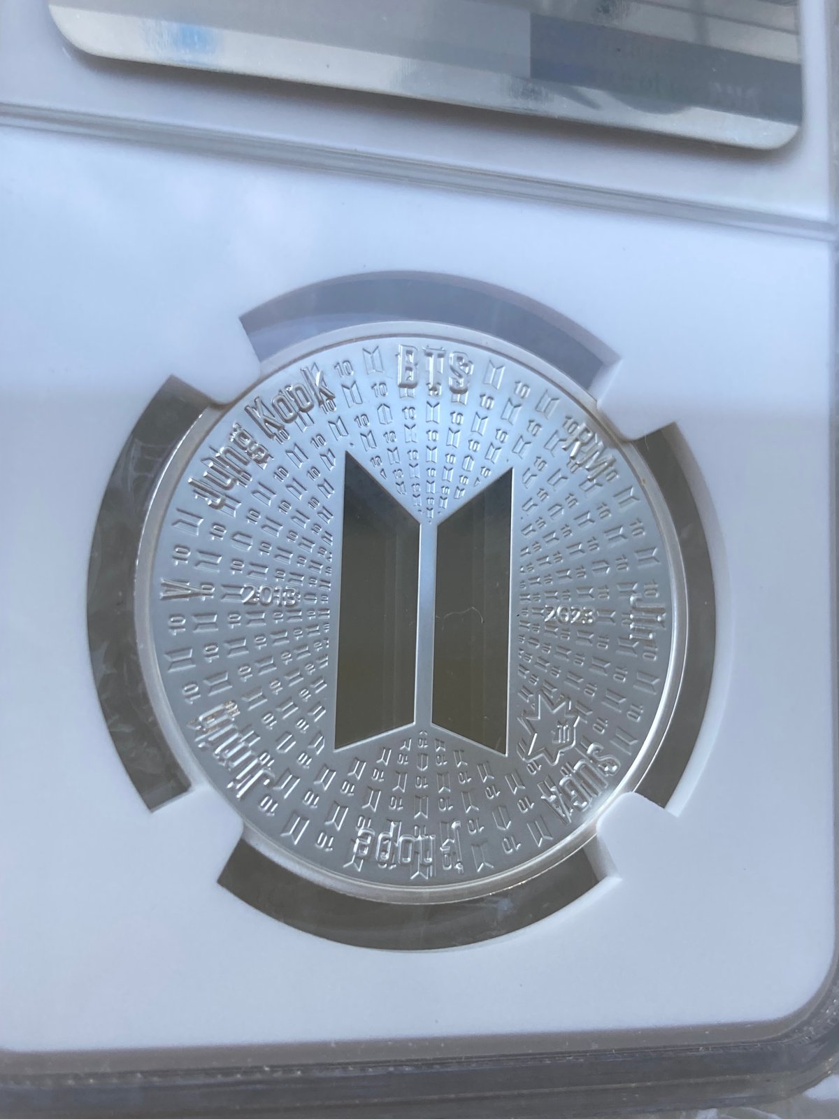 BTSデビュー10周年記念 防弾少年団 2023年 韓国造幣局 銀メダル