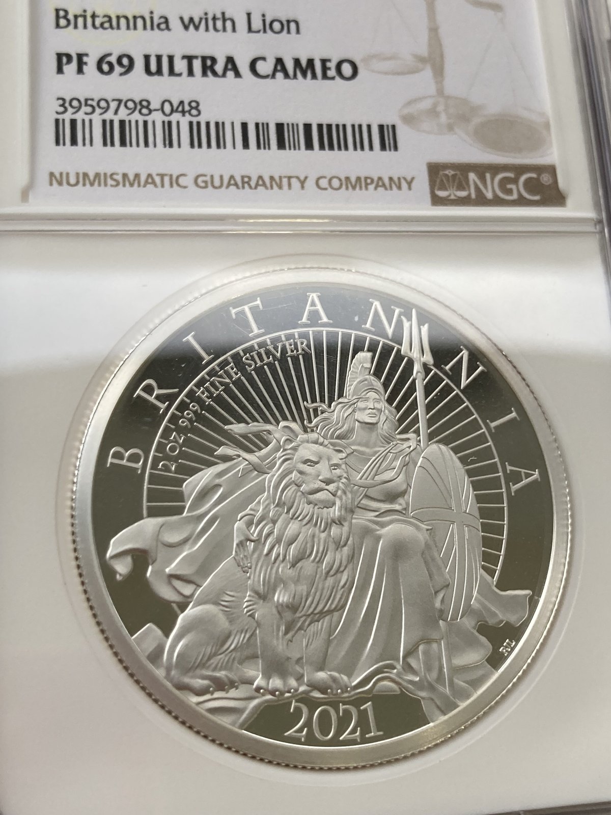 2024 イギリス ブリタニア 2ポンド 銀貨 PF69 ULTRA CAMEO 色々な ULTRA PF69 【 クイーンマザー イギリス 2002年 準最高