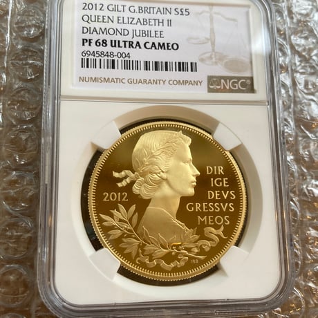 2012 ヤングエリザベス ダイヤモンドジュビリー £5銀貨 NGC PF70 2012 ヤングエリザベス ダイヤモンドジュビリー £5銀貨 NGC PF70② NGC