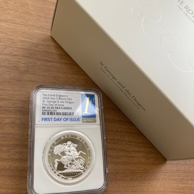 発行即日鑑定・NGC鑑定PF70FDI ロイヤルミント グレートエングレーバー