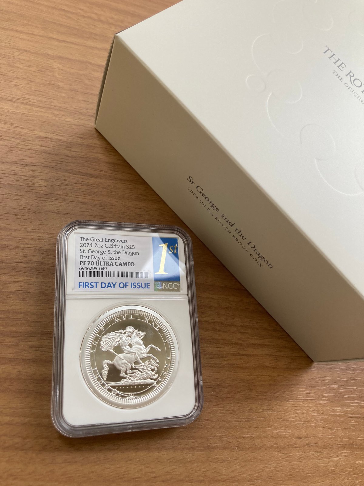 最高鑑定　1986年 G.BRITAIN 1ポンド　PF70 最高鑑定 1986年 G.BRITAIN 1ポンド PF70