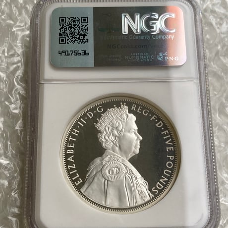 ピエフォー版 NGC鑑定PF68 ダイヤモンドジュビリー 2012年 エリザベス女王60周年記念 英国 イギリス ロイヤルミント 5ポンド銀貨 シルバープルーフコイン Royal Mint