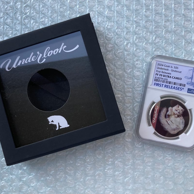 NGC PF70UC FR Toppop 最高鑑定】クック諸島 2024 5$