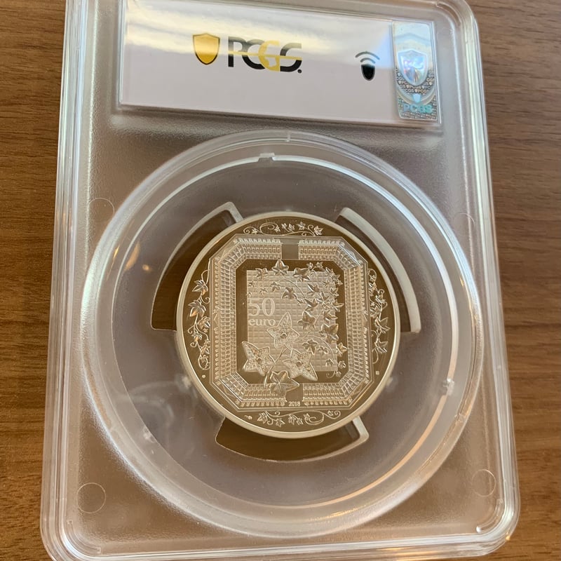BOUCHERON ブシュロン 公式 フランス造幣局 PCGS鑑定PR67 2018年 50ユ