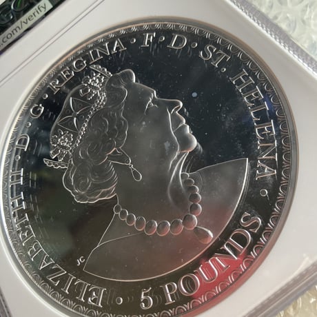 【1kg銀貨・NGC69鑑定FDI・マスターピース版】ウナとライオン ウィリアム・ワイオンデザイン 2021年 セントヘレナ 1キログラム銀貨 シルバープルーフコイン
