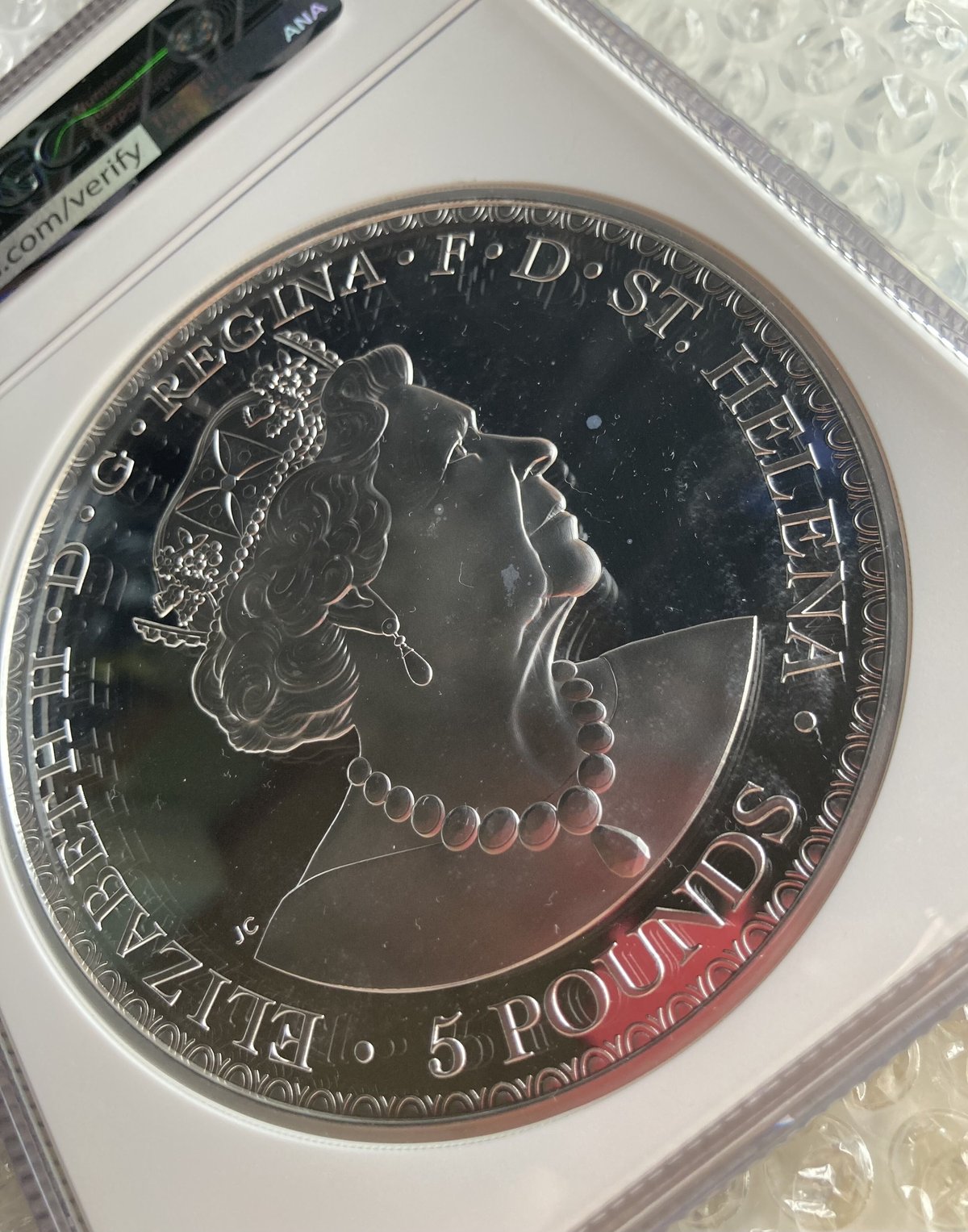 1kg銀貨・NGC69鑑定FDI・マスターピース版】ウナとライオン ウィリアム