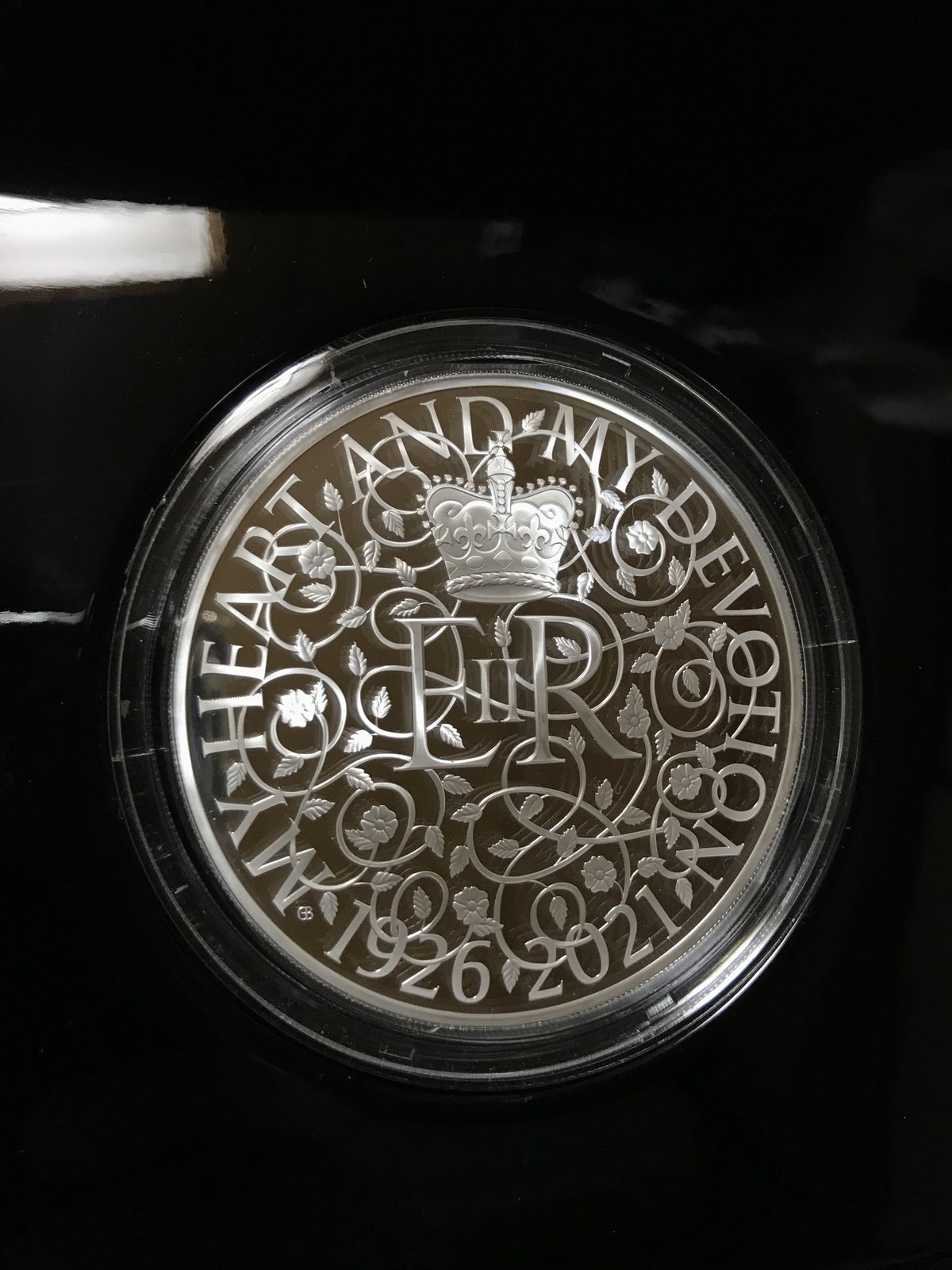 5オンス銀貨 2021年 イギリス エリザベス女王 クイーン 生誕95周年記念