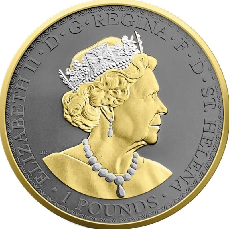 発行枚数60枚】ウナとライオン 2022年版 ブラックルテニウム仕様 24金