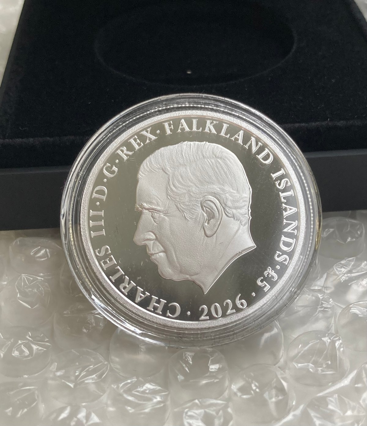 2026年 フォークランド諸島 ウナとライオン 1オンス銀貨 シルバー