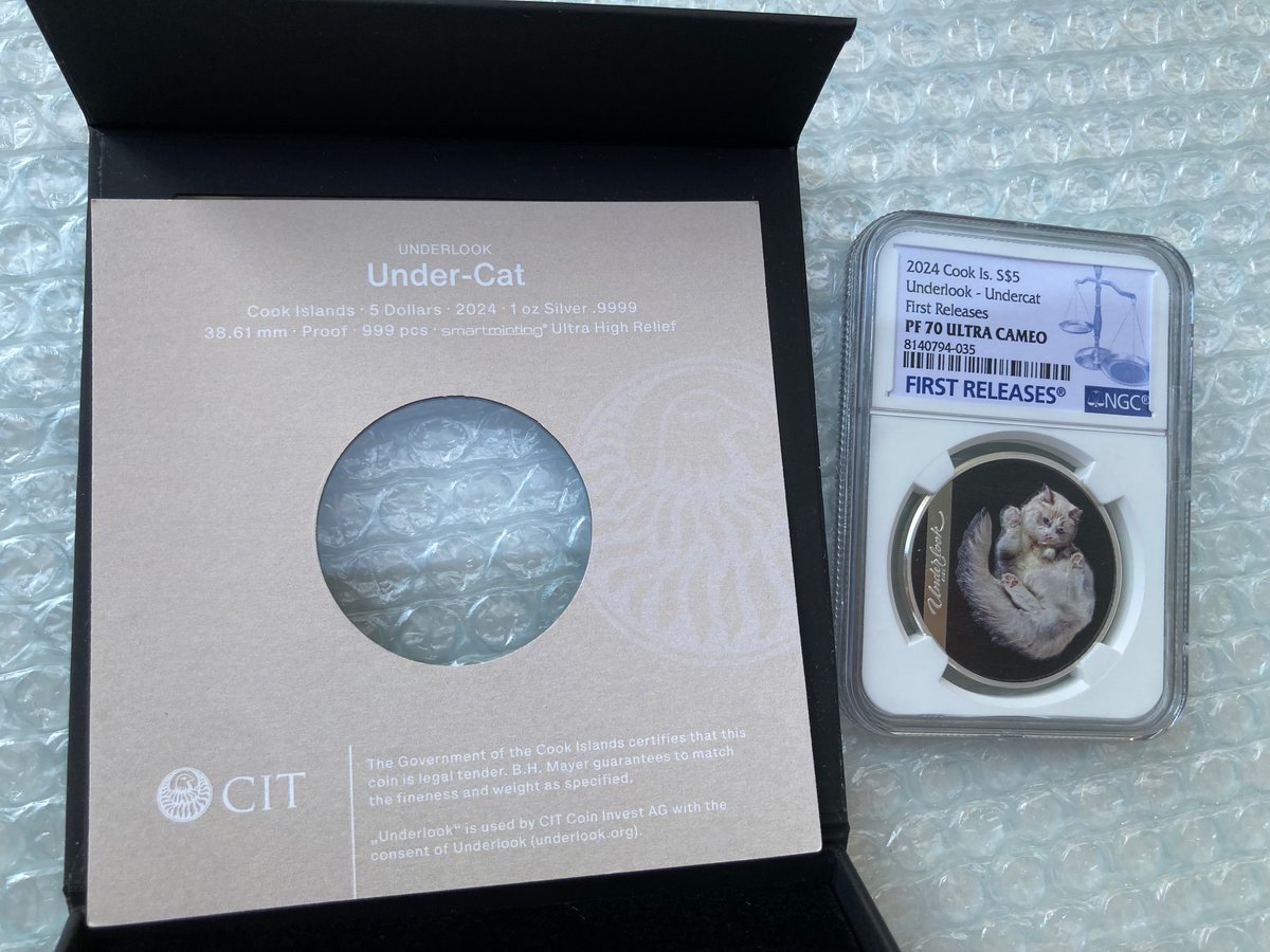 【NGC PF70UC FR Toppop 最高鑑定】クック諸島 2024 5$ NGC PF70UC FR Toppop 最高鑑定】クック諸島 2024 5$ - メルカリ