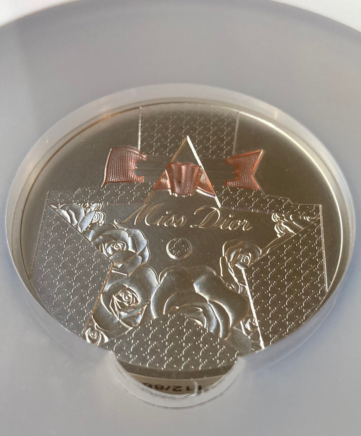 NGC鑑定MS69】DIOR公式 ディオール シルバーメダル 銀 ミスディオール