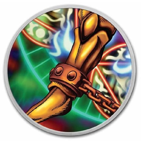【5枚・デュエル勝利セット】遊戯王 封印されしエクゾディア ニウエ国 2023年 1オンス 2ドル銀貨 シルバーコイン 封印されし者  ※トレカ・トレーディングカードではない