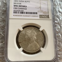 NGC鑑定MS63 1887年 ハーフクラウン銀貨 ヴィクトリア女王 ジュビリー
