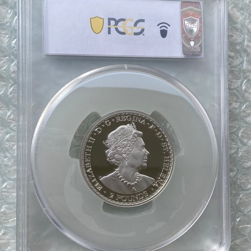 【さーとん】ウナとライオン銀貨 2オンス PCGS PR68DCAM ロイヤルミント版 ウナとライオン 2019年 NGC鑑定PF68 2オンス