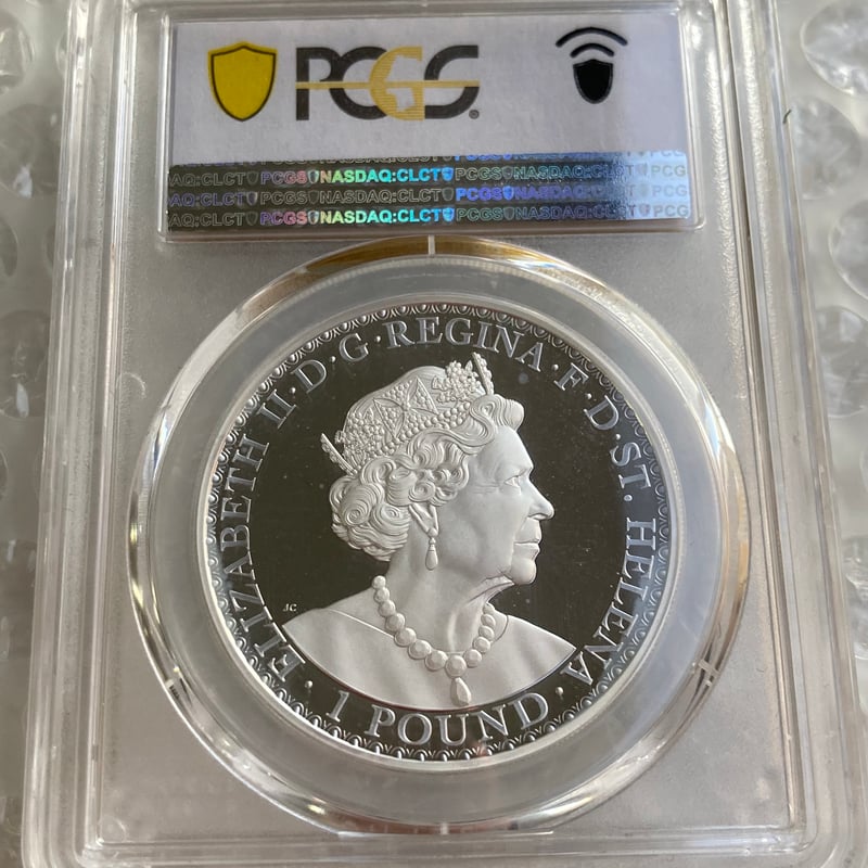 PCGS鑑定PR70】 ウナとライオン 2021年 イギリス領セントヘレナ造幣局