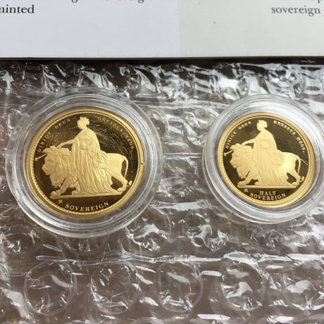 ウナとライオン 2019 オルダニー島 24k ソブリン金貨セット ゴールドコイン Alderney Una Lion sovereign gold coin set