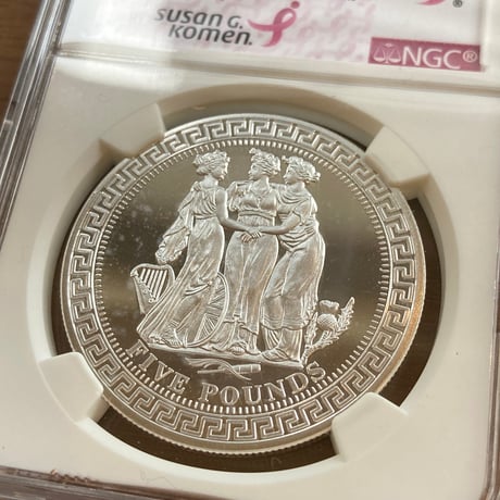 NGC鑑定PF70 スリーグレイセス 2015年 トリスタン・ダ・クーニャ島 5ポンド銀貨 シルバープルーフコイン Three Graces TRISTAN DA CUNHA