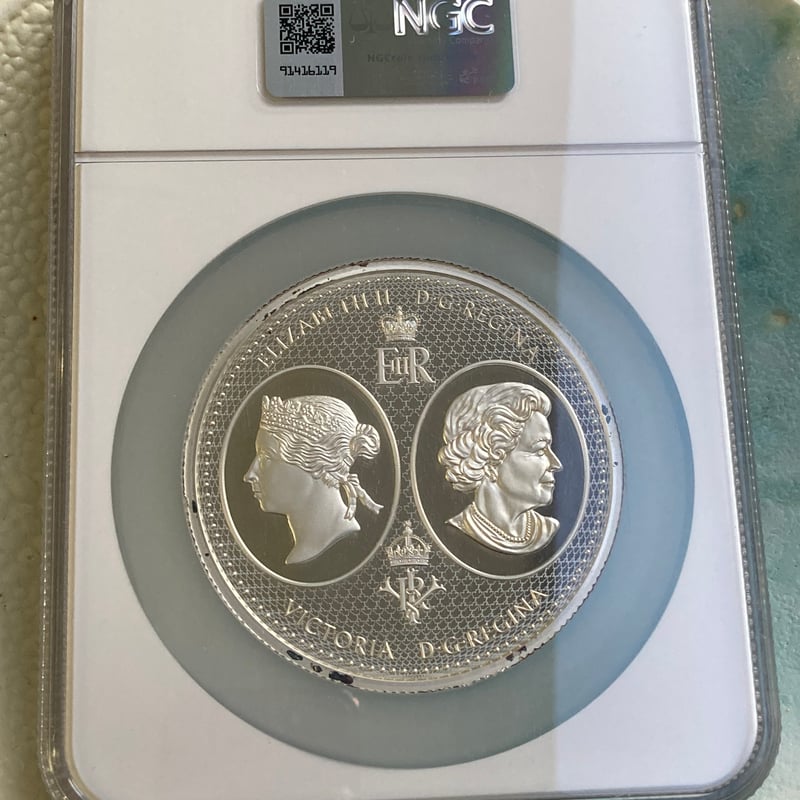 NGC鑑定PF69・100カナダドル版】カナダのウナとライオン 10オンス銀貨