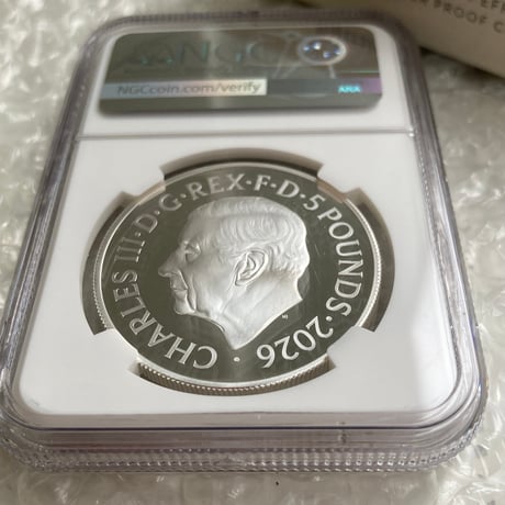 1st NGC鑑定PF70 2026年 ロイヤルミント エリザベス２世 ポートレート 肖像画 第1ファースト版銀貨 First Effigy