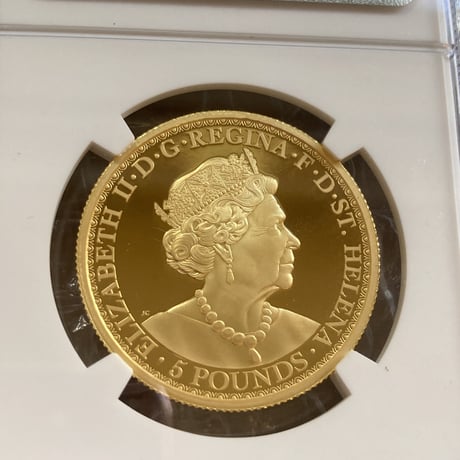 NGC鑑定69 ウナとライオン 2020年 イギリス領セントヘレナ造幣局 1オンス金貨 ゴールド プルーフコイン 発行200枚 Una Lion St.Helena