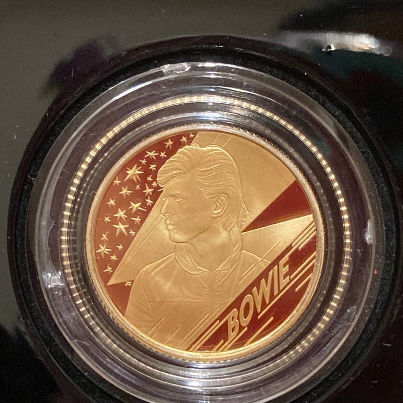 デビットボウイ 2020年 1/2 ハーフオンス シルバーコイン 銀貨 デビットボウイ 2020年 1/2 ハーフオンス シルバーコイン 銀貨