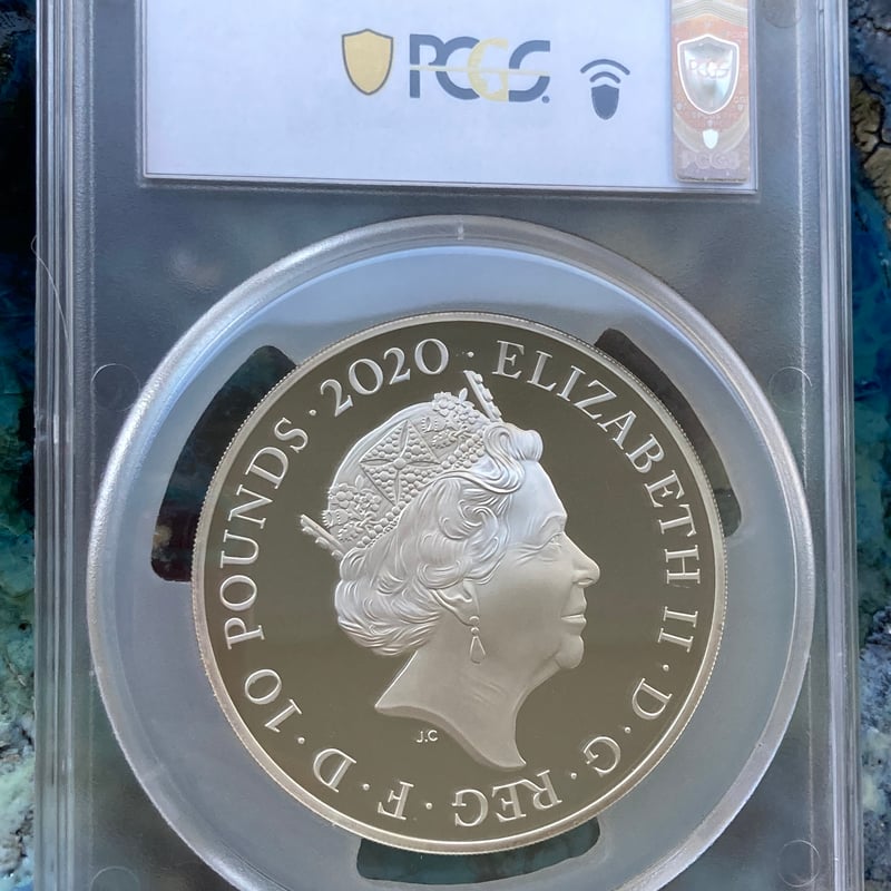 PCGS PR69DCAM 準最高鑑定1993年 イギリス 10ペンス銀貨 PCGS PR69DCAM 準最高鑑定1993年 イギリス 10ペンス銀貨 PCGS