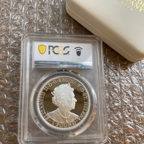 世界で6枚 【PCGS70鑑定】2022年度版 ウナとライオン イギリス領セントヘレナ造幣局 1オンス銀貨 シルバー プルーフコイン Una Lion