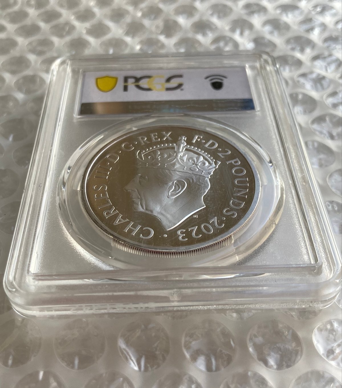 PCGS鑑定PR70】 2023年 チャールズ3世 戴冠式記念 クラウン 王冠 1