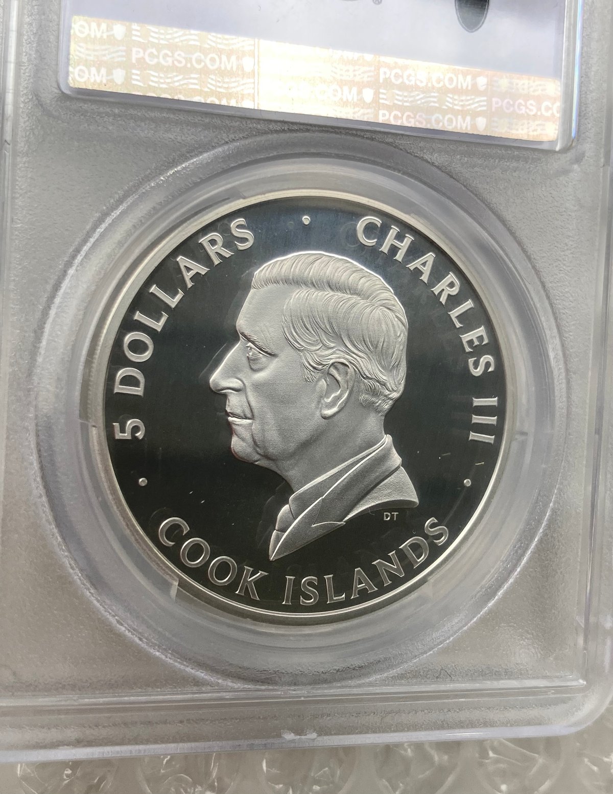 ジョージ3世 PR70 銀貨 モダンコイン PCGS プルーフ ウルトラカメオ 発行即日鑑定‼︎ PCGS鑑定PR70+FDI クック諸島 2024年 アンダー
