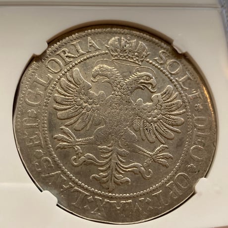 スイス 1621年 熊図 ベア 1ターラー銀貨 NGC鑑定XF Details Cleaned ターレル シルバーコイン アンティークコイン Switzerland Thaler Taler
