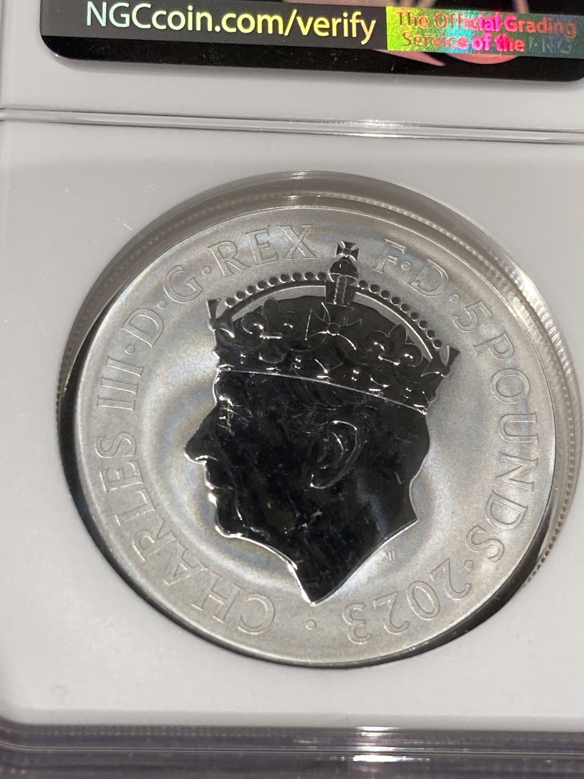 リバース版】2oz・NGC鑑定PF70 2023年 チャールズ3世 戴冠式記念 リバース版】2oz・NGC鑑定PF70 2023年 チャールズ3世 戴冠式記念
