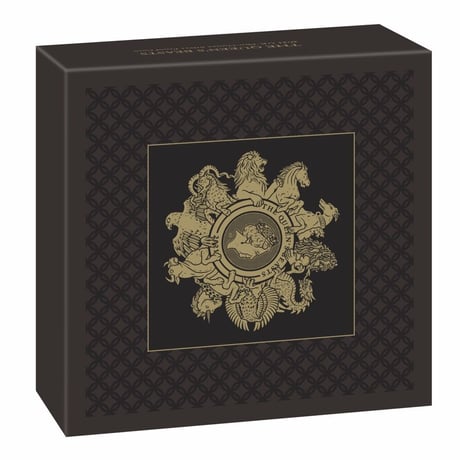 2oz Completer版 2021 クイーンズビースト 2オンス 5ポンド銀貨 プルーフコイン シルバー Royal Mint QUEEN'S BEASTS Silver coin