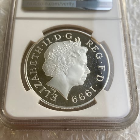 NGC鑑定PF69UC 1999年 イギリス ダイアナ妃追悼祈念 5ポンド銀貨 シルバープルーフコイン 英国王立造幣局 イギリス ロイヤルミント Princess Diana Royal Mint