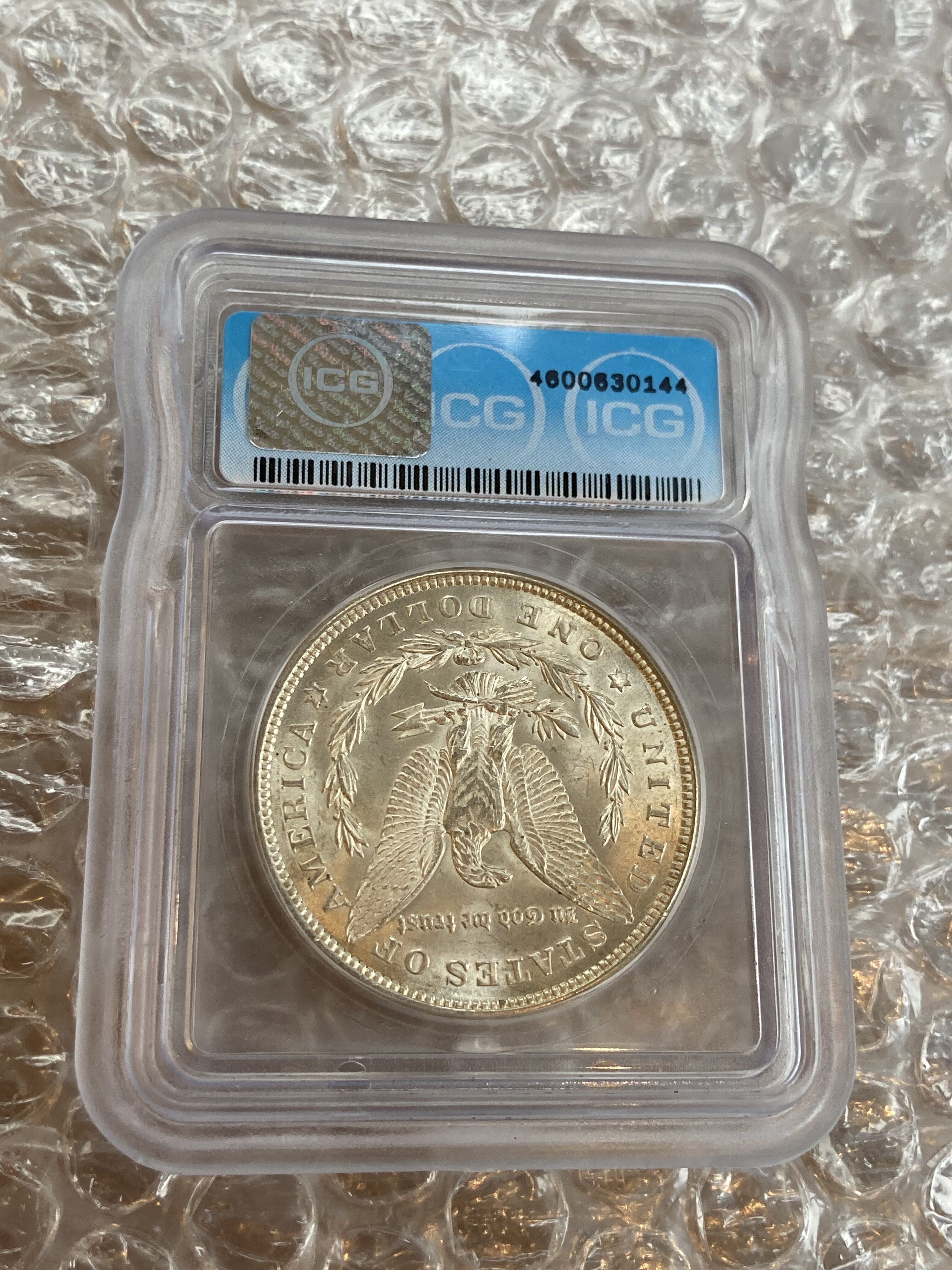 は*ん様 アメリカ　銀貨 1921-D　モルガン　シルバーダラー 未鑑定　美品 original