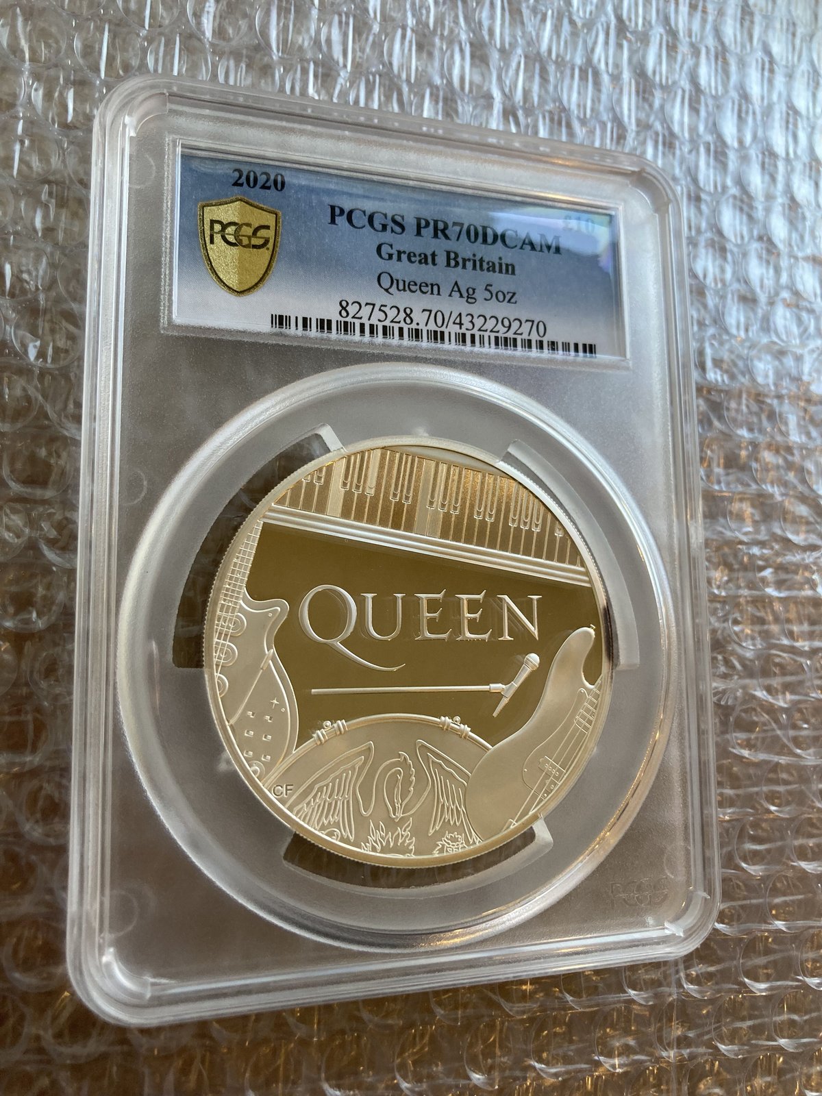 PCGS70鑑定・世界でわずか5枚 QUEEN】ミュージック・レジェンド ...