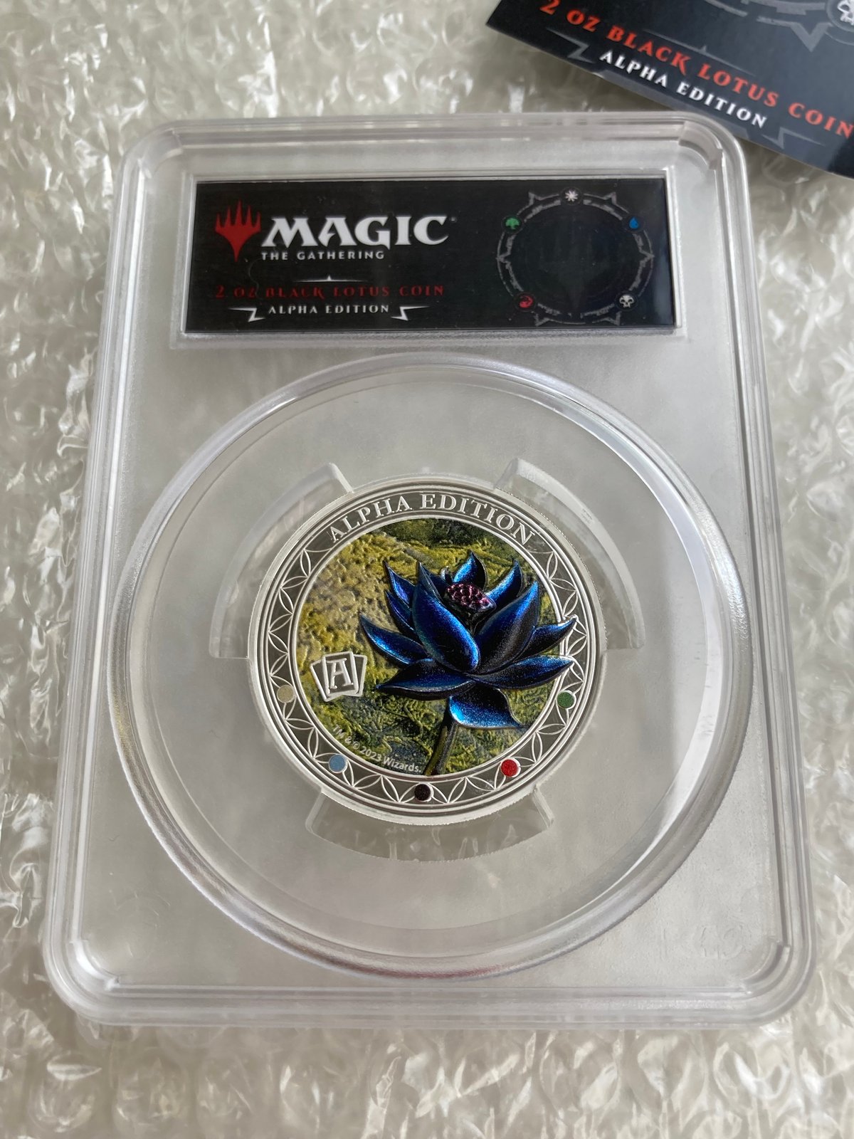 2oz・アルファ版】 MTG公式 ブラックロータス マジックザギャザリング 2oz・アルファ版】 MTG公式 ブラックロータス マジックザギャザリング