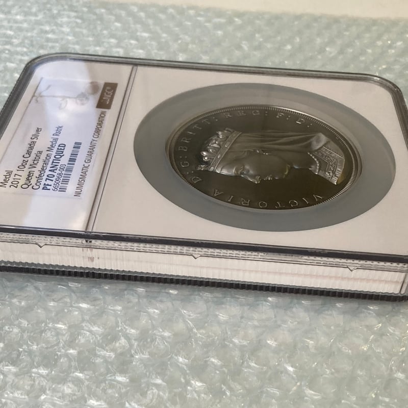 世界で5枚のNGC鑑定PF70】アンティーク版 カナダのウナとライオン