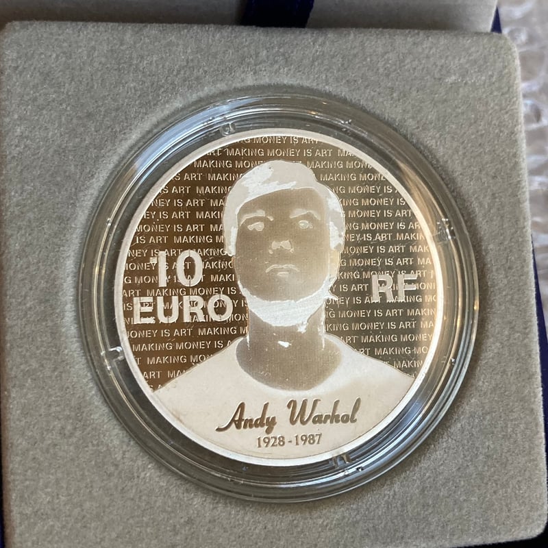 アンディウォーホル ダラーサインモチーフ フランス造幣局 フレンチ