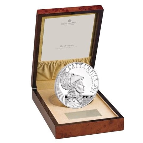 【1kg】2021 プレミアム ブリタニア銀貨 1キログラム プルーフコイン シルバー 英国 イギリス ロイヤルミント Britannia Royal Mint kilo