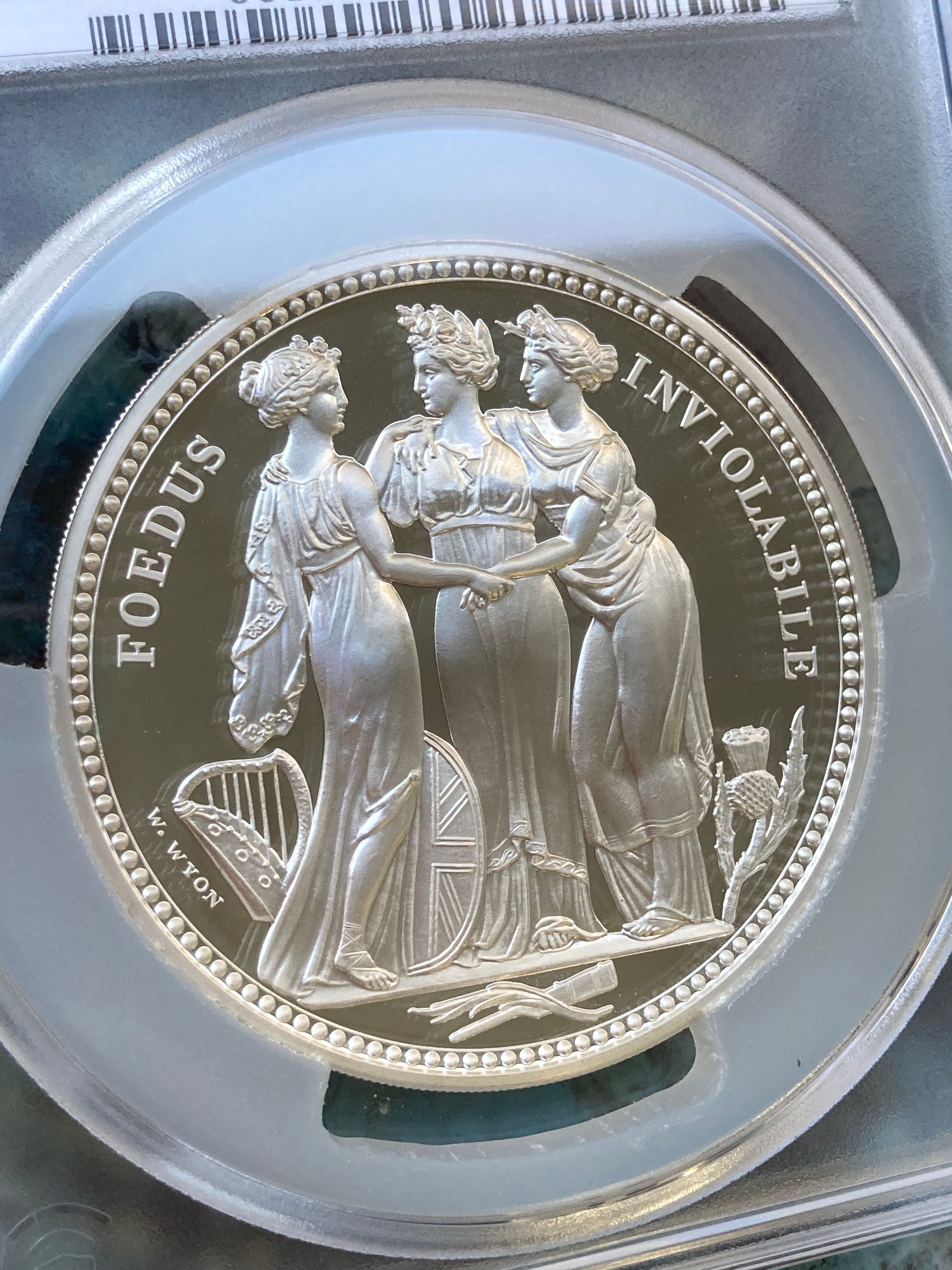 5oz・PCGS鑑定PR69】ロイヤルミント版 2020 スリーグレイセス 5オンス