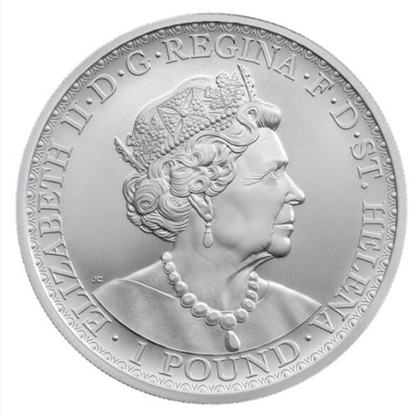 【18枚セット】ウナとライオン 2021年 セントヘレナ 1オンス銀貨 シルバー BU版コイン Una Lion silver coin