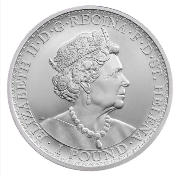 18枚セット】ウナとライオン 2021年 セントヘレナ 1オンス銀貨